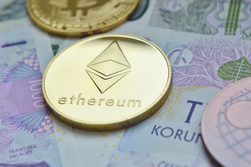 ethereum, cryptocurrency, the value of the