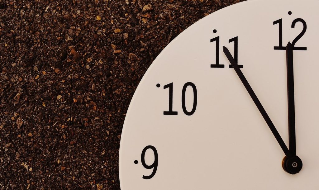 the eleventh hour, disaster, alarm clock