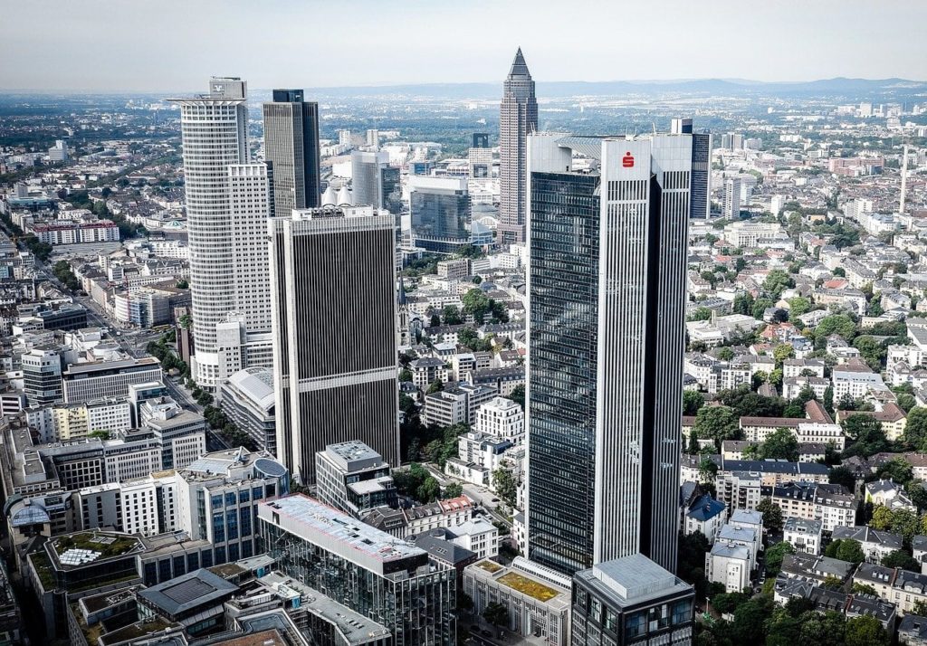 frankfurt, main, skyscraper