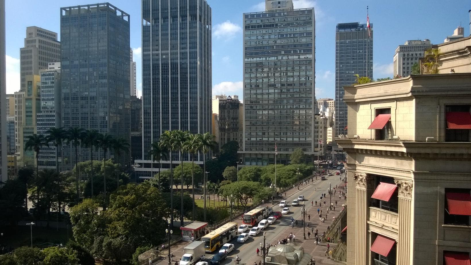 Praça Ramos de Azevedo, São Paulo Downtown - Brazil